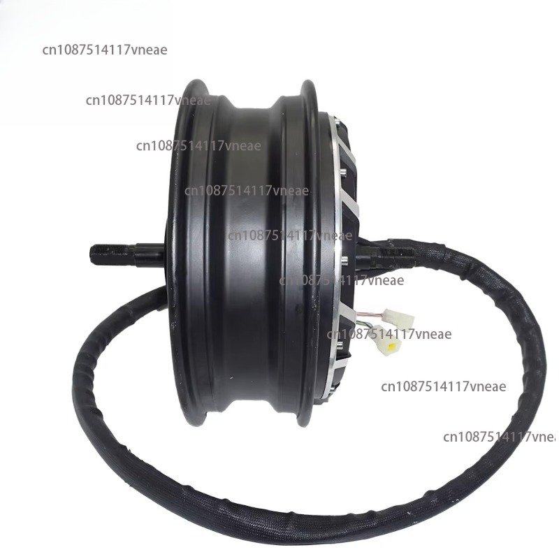 محرك 12000 واط 12x3.5 بوصة QS2 - مراجعة 12000W Electric Motorcycle Hub Motor وسعره